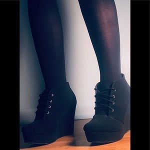 Black booties
